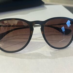 Ray-Ban Women's Black and Brown Sunglasses